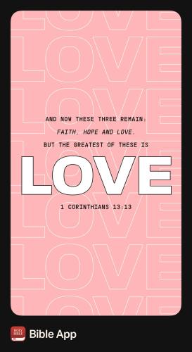 FAITH - 1 Corinthians 13.13 NASB 70080