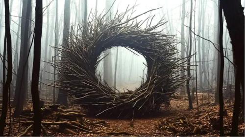 found in the woods