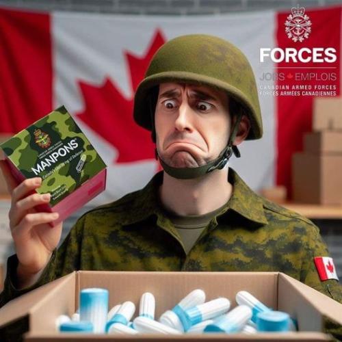 Canadian forces tampons