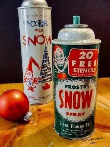 snow stencil