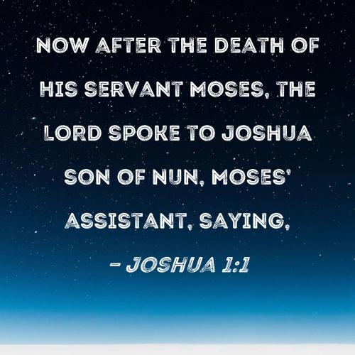 Joshua 1_1