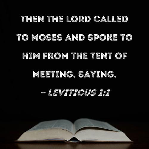 Leviticus 1_1