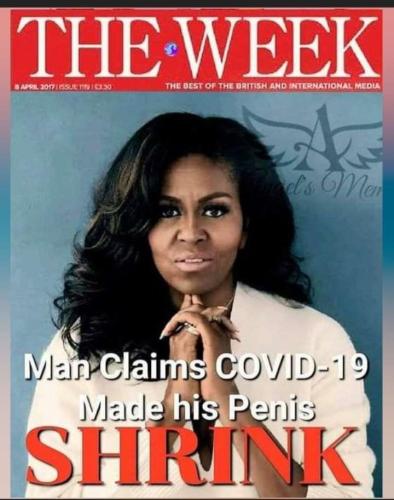 Michelle obame covid penis shrink