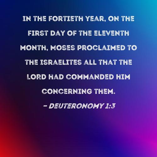 Deuteronomy 1_3