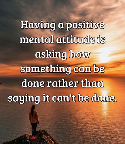 1A-Mental Attitude