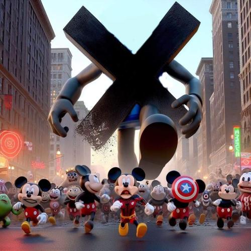 x vs disney