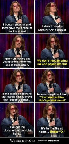 donut receipt