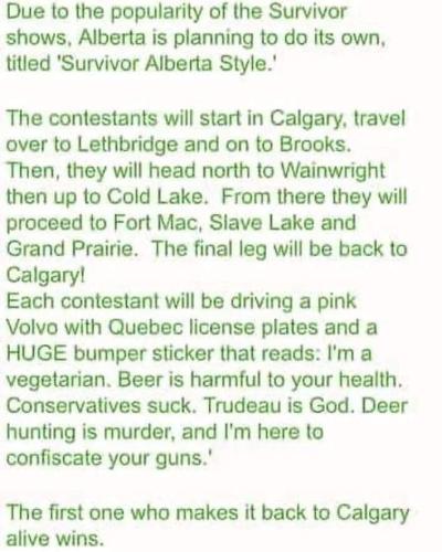 Alberta surviver
