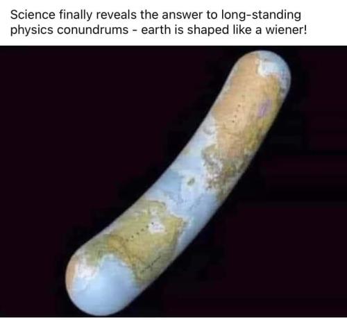 shaped like a weiner