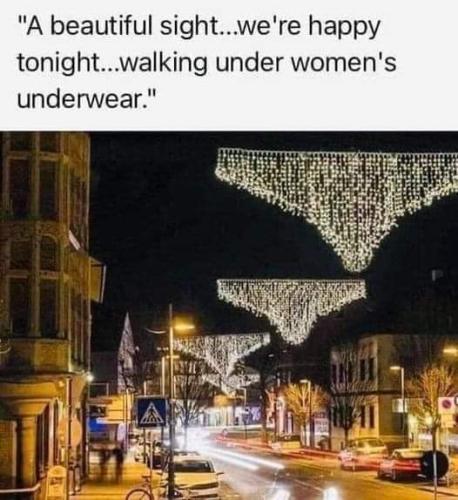 walking under