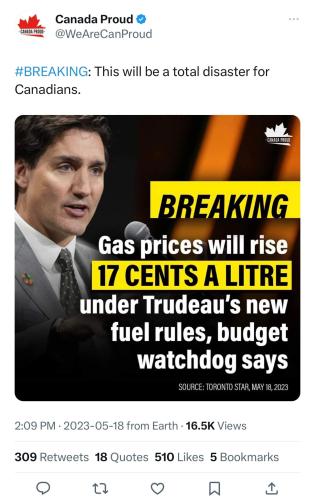 17 cents increase