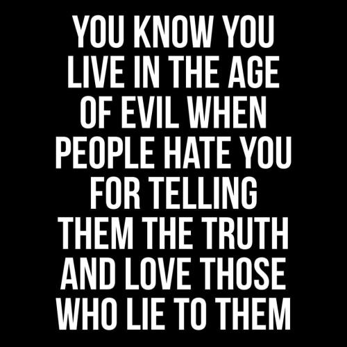 telling the truth