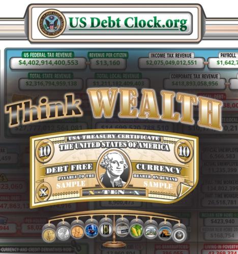 US DEBT CLOCK 12-19-23