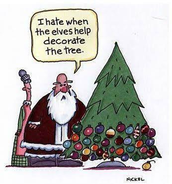 elves decorate
