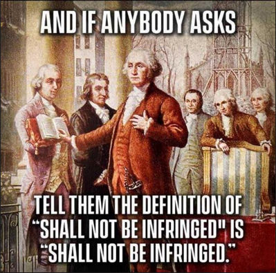 shall not be infringed11