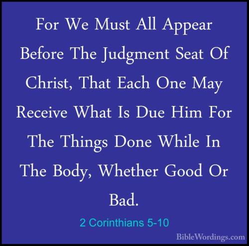 2 Corinthians 5_10