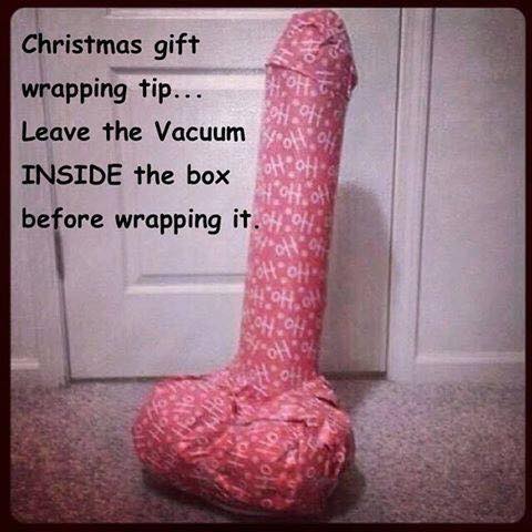 wrapped present