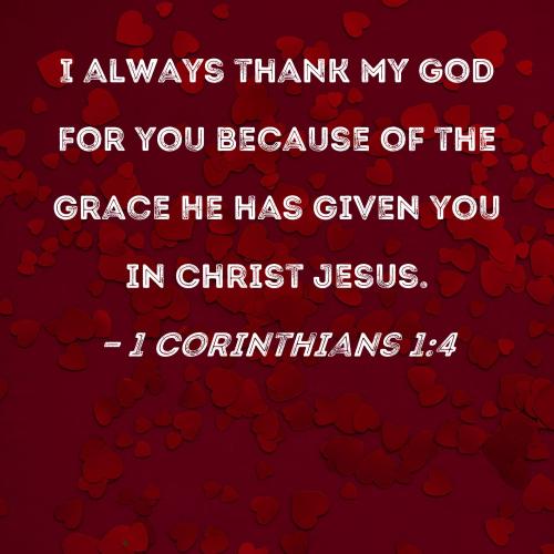 1 Corinthians 1_4