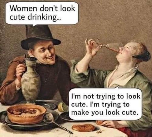 look cute