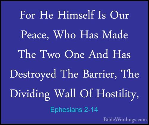 Ephesians 2_14