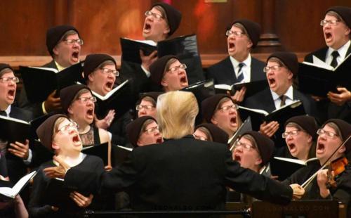 singing to the choir
