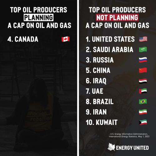 top oil producres