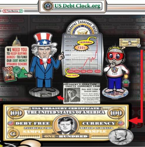 US DEBT CLOCK 1-18-24