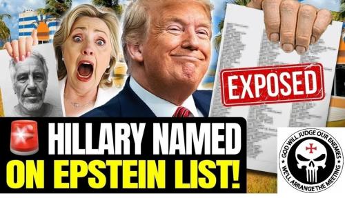 Hillary named on epstein list960px