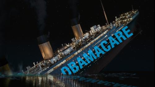 OBAMACARE titanic