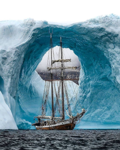 Boat in Greenland