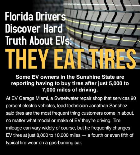they eat tires