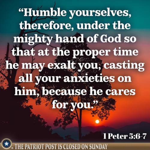 1 Peter 5;6-7