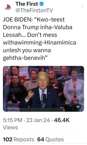 Joe Biden meltdown!
