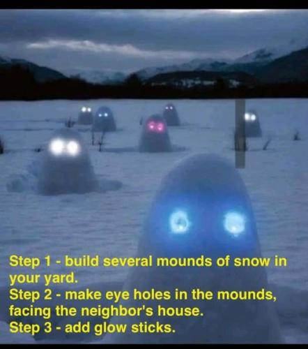 snow monsters