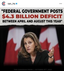 4 billion deficit