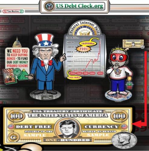 US DEBT CLOCK 1-18-24