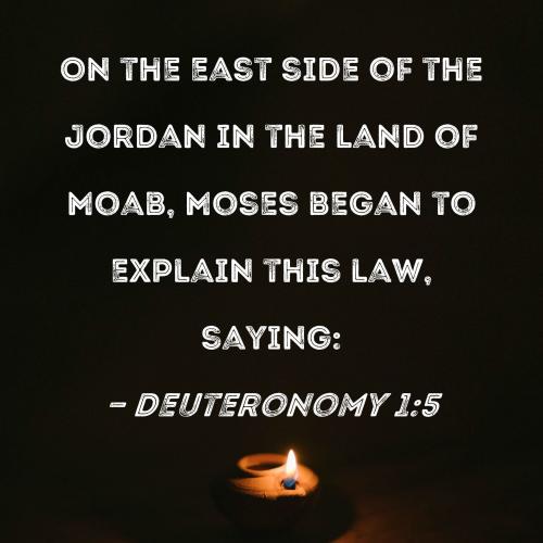 Deuteronomy 1_5