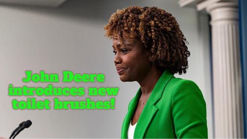 John Deere Toilet Brush