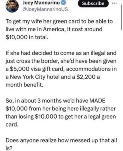 Illegal scam