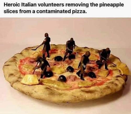 Italian volunteers