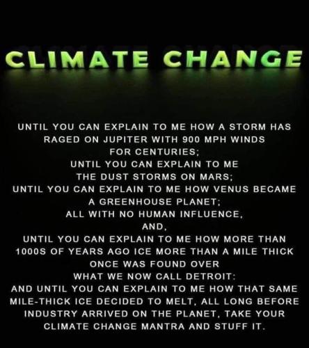 climate change