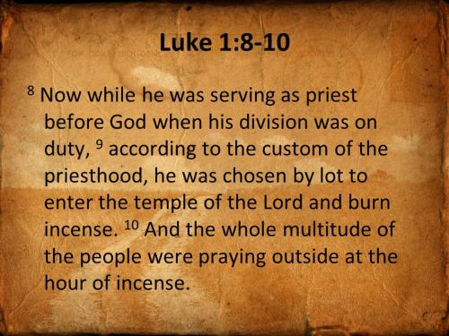 Luke 1_8-10