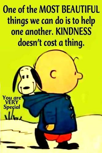Kindness Snoopy and CB