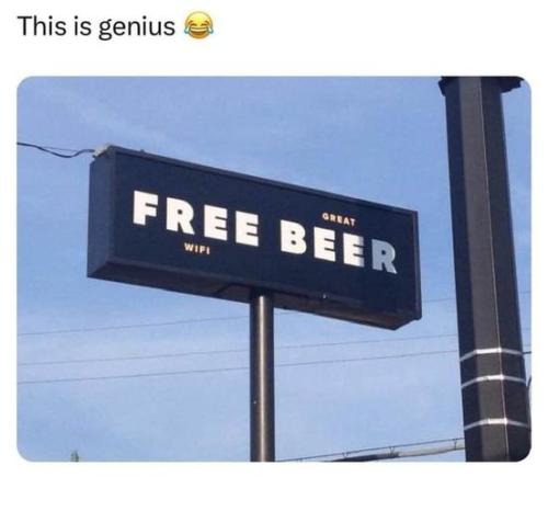 free beer