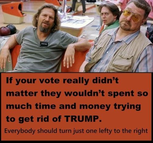 getiing rid of trump