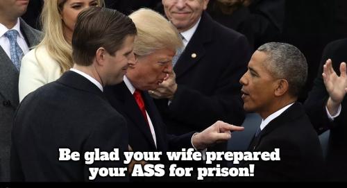 Be glad your wife prepared your ass for prison