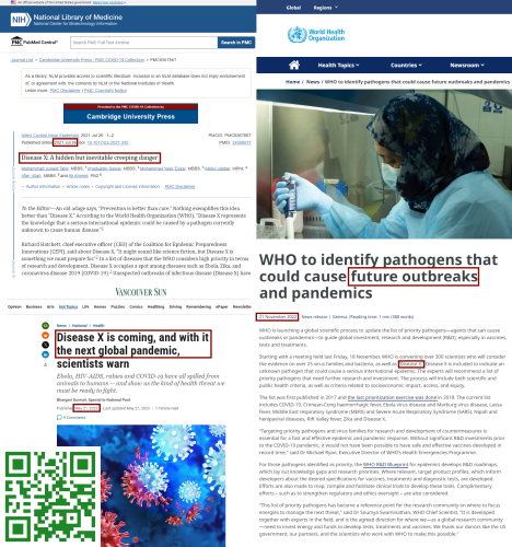 Disease X Or Get RedPilled On X