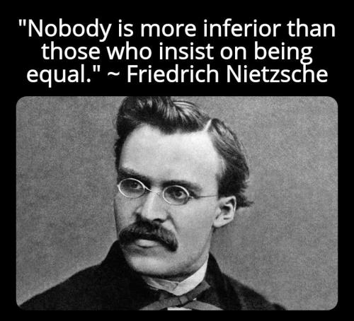 equalty according to nietzsche