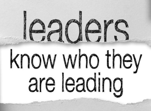 1-Leaders KNow who they Lead