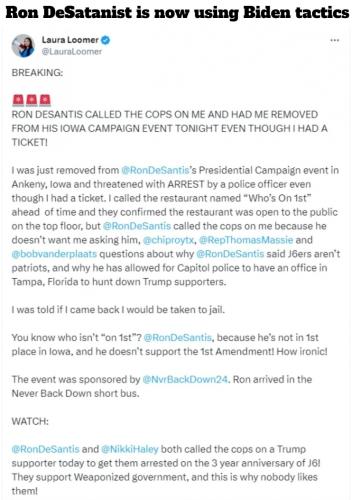 Uncuck Ron DeSatanist